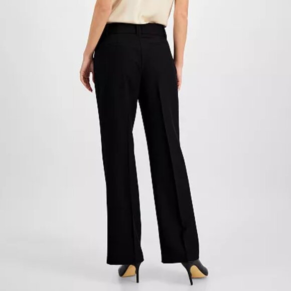 I.N.C. International Concepts Size 10 Black Mid-Rise Bootcut Pants - Picture 4 of 14